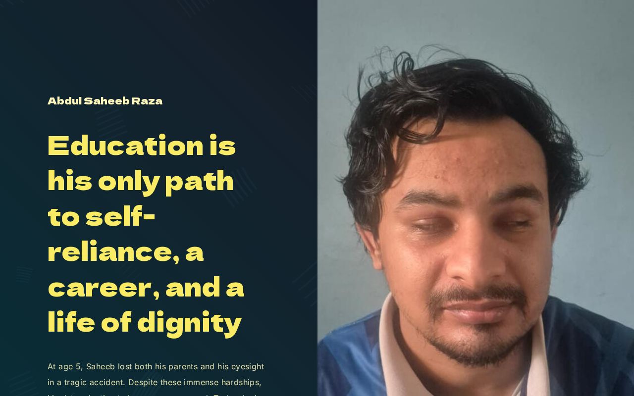 Parintige Raza Abdul Saheeb Raza | Higher Education Support Fund